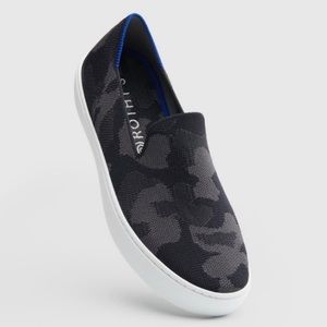 Rothy’s The Original Slip On In Grey Camo Size 8.5
